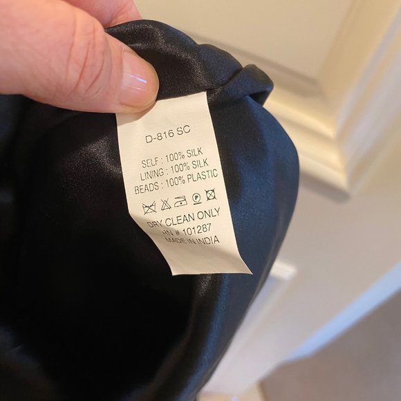 Alexia Admor Sequined Bow Silk Dress Size M - Picture 8 of 8